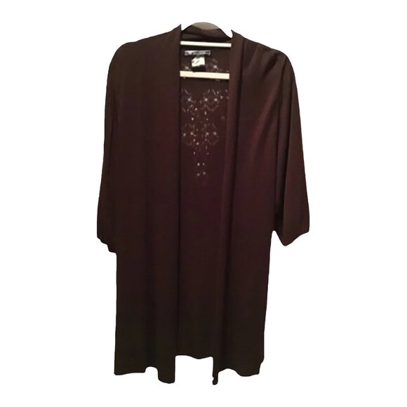 Cardigan Brown Long Sleeve Sweater M - Picture 1 of 2